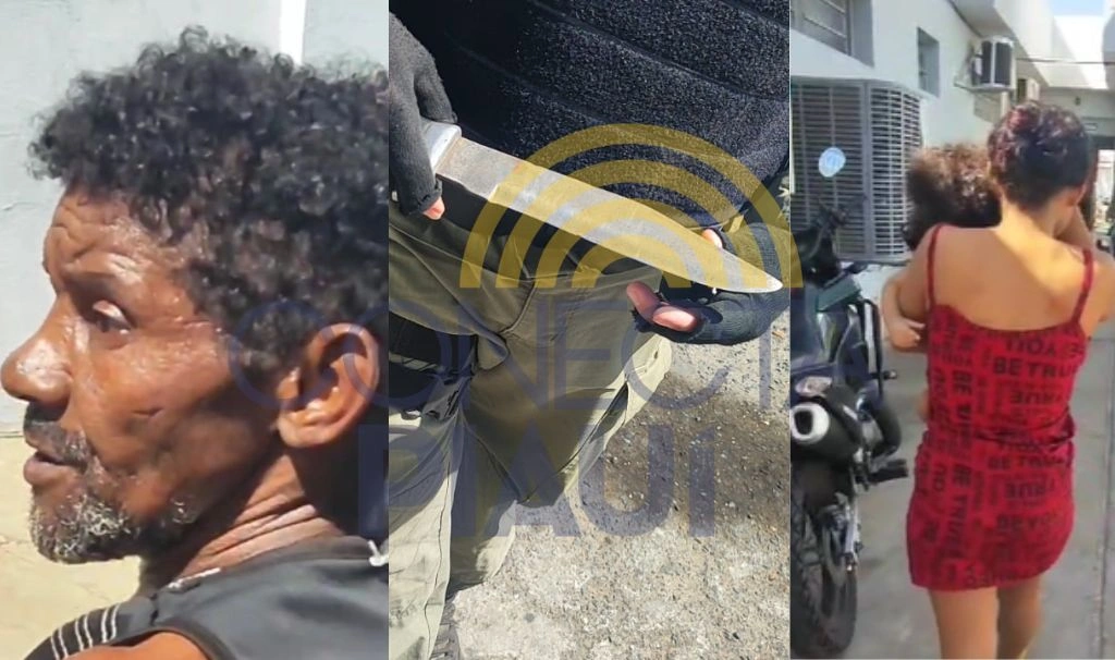 Homem esfaqueia genro e arremessa tijolo na filha após discussão em Teresina