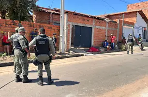 Homicídio (Foto: Kássio Cavalcante / Conecta Piauí)