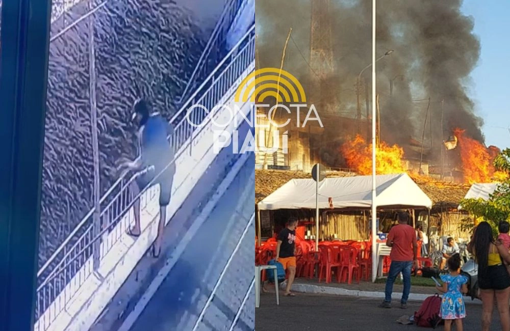 Incêndio em barracas de José de Freitas foi criminoso; suspeito foi identificado