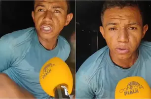 Joaquim Araújo, conhecido como 'Bochecha' (Foto: Repórter 12 / Conecta Piauí)