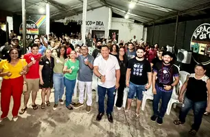 John Wallace reúne mais de 200 apoiadores em evento na zona Norte de Teresina (Foto: Reprodução)