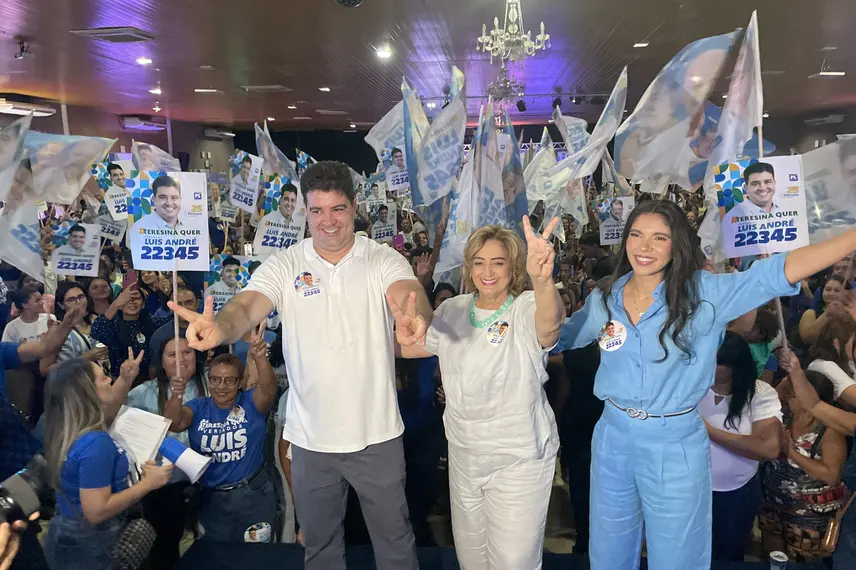 Lançamento da candidatura a vereador de Teresina de Luis André