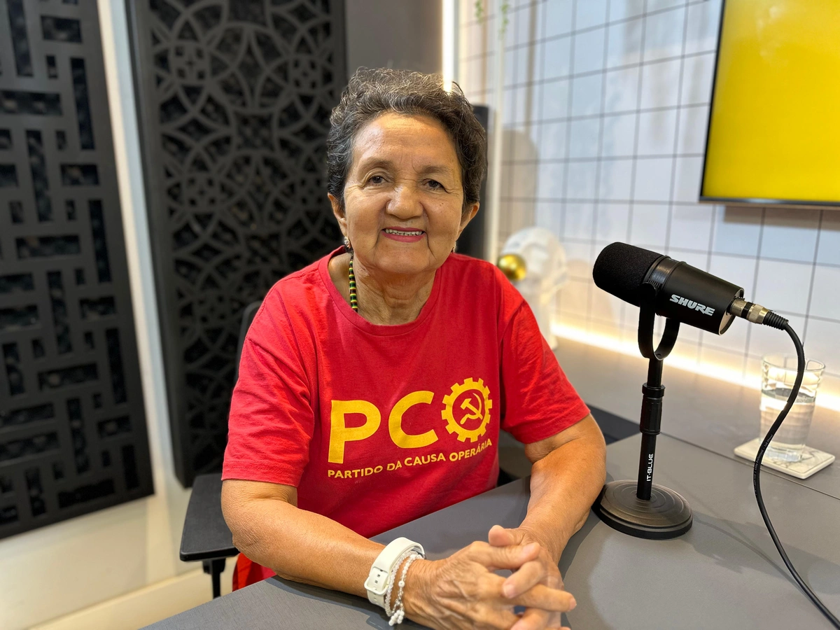 Lourdes Melo é candidata a prefeita de Teresina pelo Partido da Causa Operária (PCO)