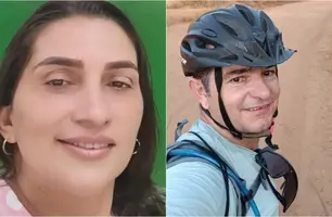 Marido mata esposa a tiros e tira a própria vida na cidade Hugo Napoleão, no Piauí (Foto: Reprodução)