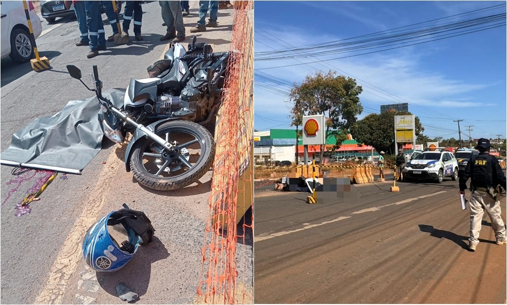 Motociclista morre em grave acidente na Ladeira do Uruguai, em Teresina