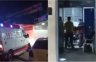 Mulher invade motel e agride amante de marido com garrafa de vidro em Teresina (Foto: Reprodução)