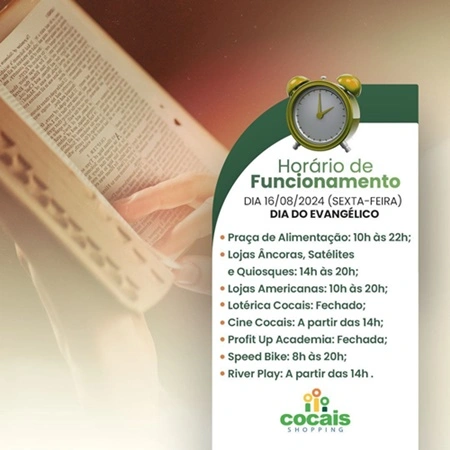 O que vai funcionar em Timon no feriado desta sexta (16)