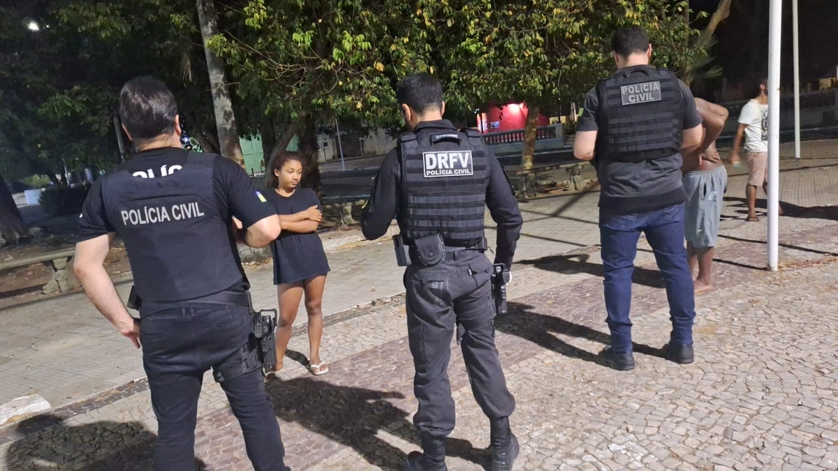 Operação no Centro de Teresina resulta na prisão de suspeito de roubo