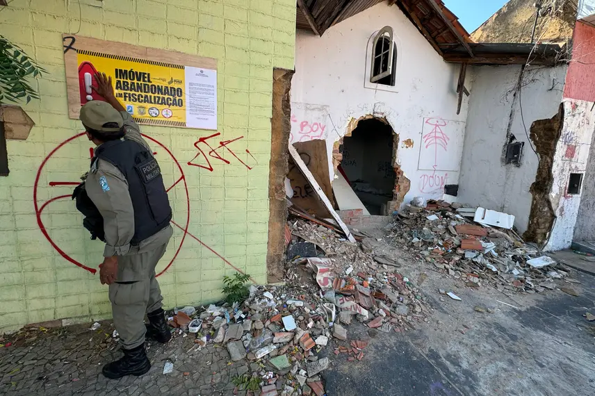 Operação para notificar mais de 200 imóveis no centro de Teresina