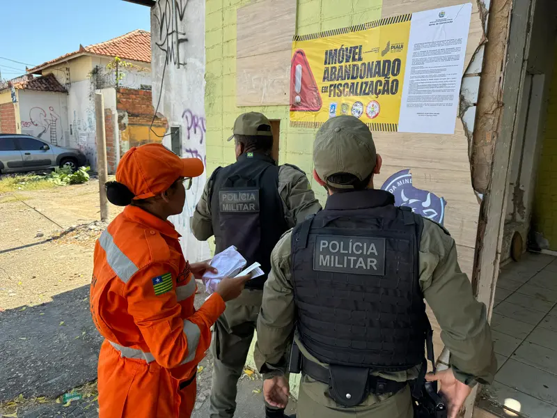 Operação para notificar mais de 200 imóveis no centro de Teresina