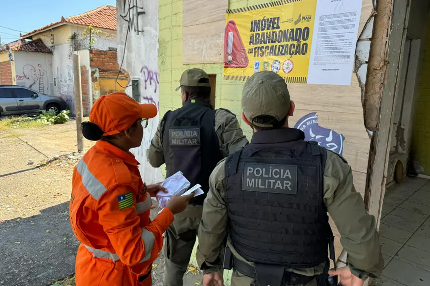 Operação para notificar mais de 200 imóveis no centro de Teresina