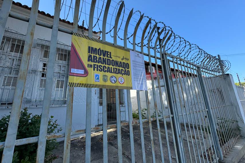 Operação para notificar mais de 200 imóveis no centro de Teresina
