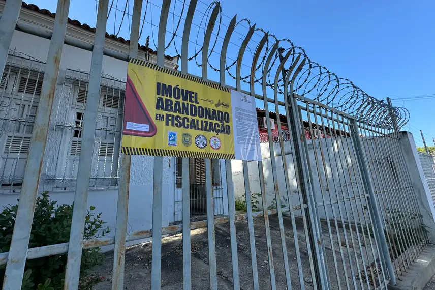 Operação para notificar mais de 200 imóveis no centro de Teresina