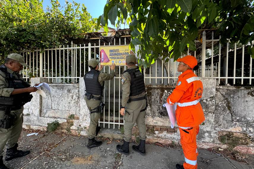 Operação para notificar mais de 200 imóveis no centro de Teresina