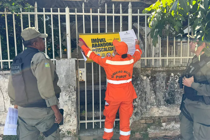 Operação para notificar mais de 200 imóveis no centro de Teresina