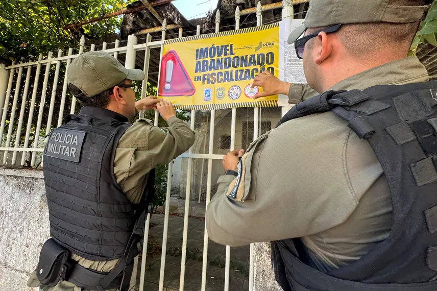 Operação para notificar mais de 200 imóveis no centro de Teresina