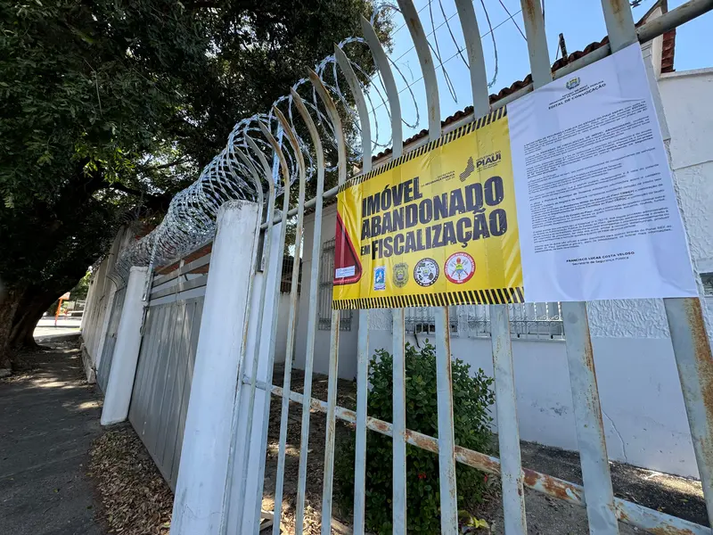 Operação para notificar mais de 200 imóveis no centro de Teresina