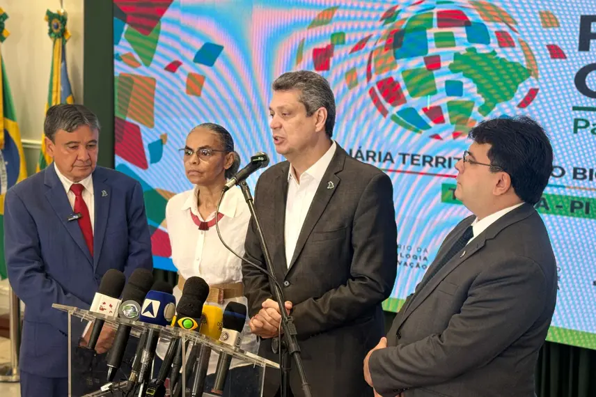 Plano Clima Participativo promove coletiva de imprensa com ministros em Teresina