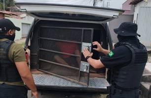 PM do Maranhão e ex-funcionário de cartório são presos durante operação em Timon (Foto: Divulgação/GAECO-MA)