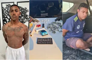 Polícia apreende armas, munições e drogas durante operação em Teresina e Altos (Foto: Reprodução)