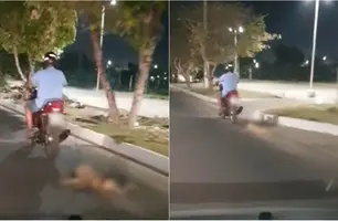 Popular filmou momento do crime (Foto: Reprodução)