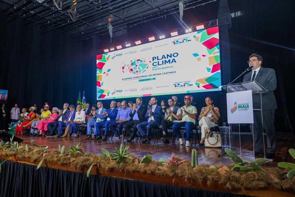 Rafael Fonteles defende redução do carbono em plenária do Clima Participativo