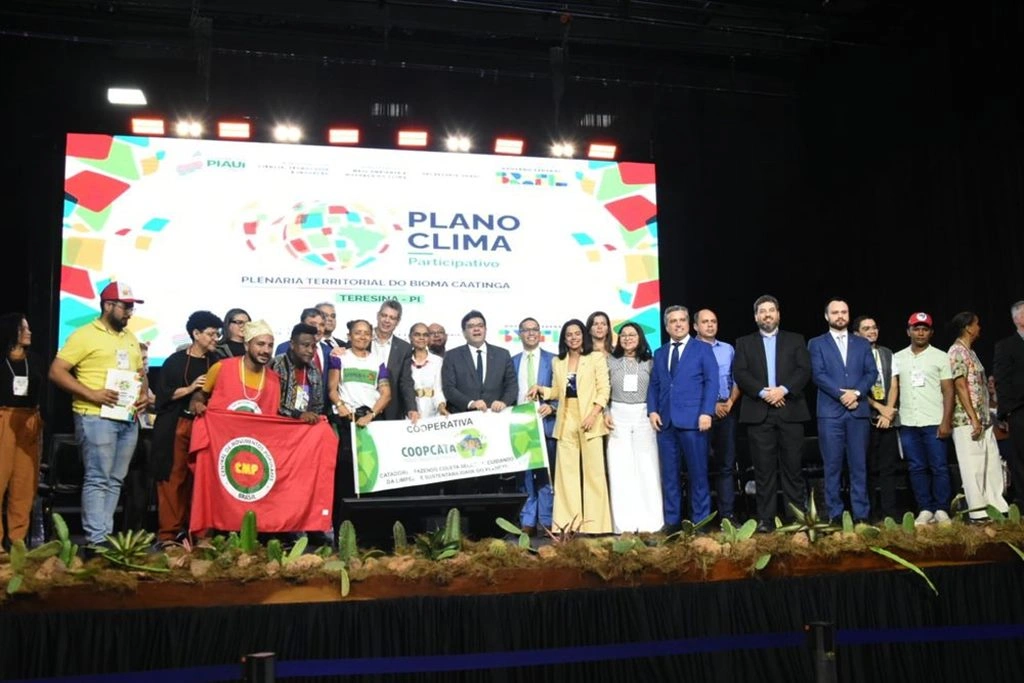 Rafael Fonteles defende redução do carbono em plenária do Clima Participativo