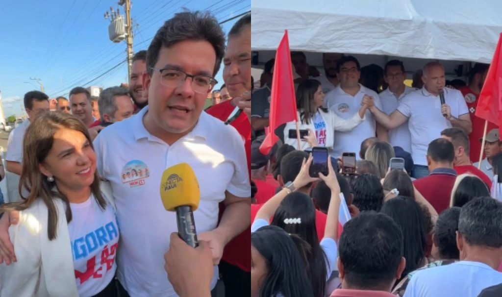 São Pedro do Piauí: Nádia Alencar reúne aliados em caminhada com Rafael Fonteles