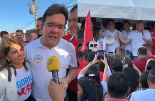 São Pedro do Piauí: Nádia Alencar reúne aliados em caminhada com Rafael Fonteles (Foto: Conecta Piauí)