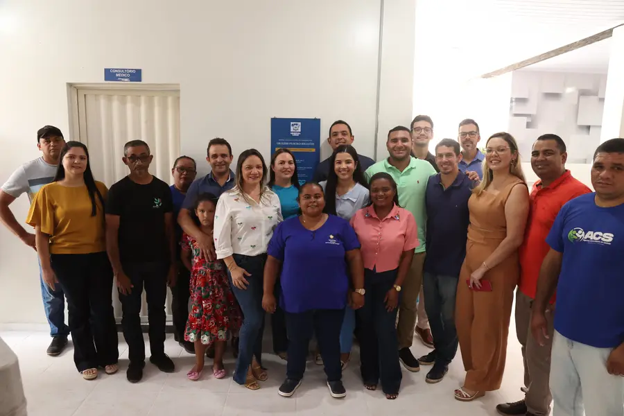 Saúde de Demerval Lobão inaugura reforma e revitalização de UBS na zona rural