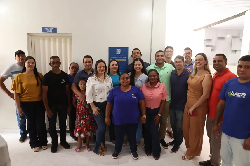 Saúde de Demerval Lobão inaugura reforma e revitalização de UBS na zona rural