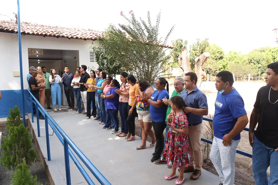 Saúde de Demerval Lobão inaugura reforma e revitalização de UBS na zona rural