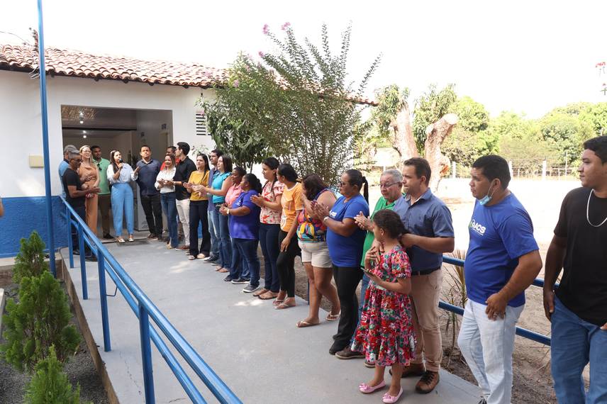 Saúde de Demerval Lobão inaugura reforma e revitalização de UBS na zona rural