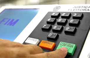 Urna eletrônica (Foto: Nelson Jr./ ASICS/TSE)