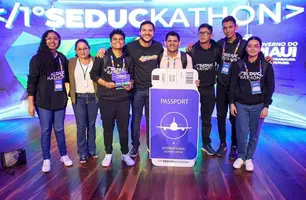 Vencedores do Seduckathon (Foto: Reprodução)