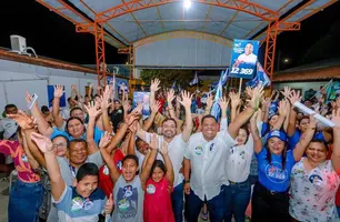Vereador John Wallace realiza reunião com apoiadores no Parque Alvorada (Foto: Reprodução)