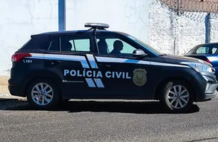 Viatura da Polícia Civil (Foto: Repórter 12 / Conecta Piauí)