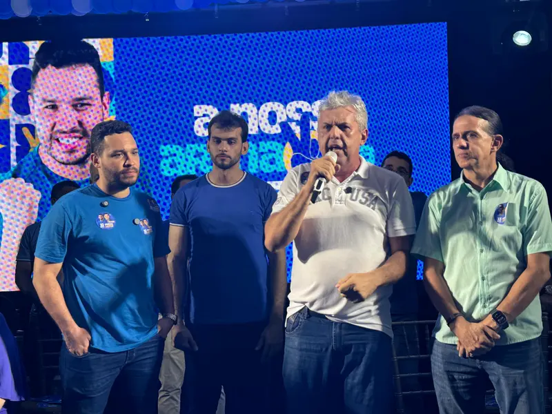 Vinicius lança candidatura a vereador de Caxias em evento com grande público