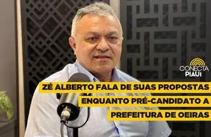 Zé Alberto fala de suas propostas enquanto pré-candidato a prefeitura de Oeiras (Foto: Conecta Piauí) Zé Alberto fala de suas propostas enquanto pré-candidato a prefeitura de Oeiras (Foto: Conecta Piauí)