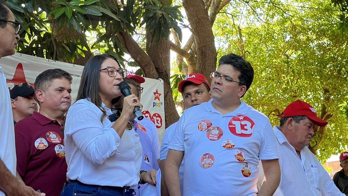 Adriana Sá e Zé Vieira realizam encontro com Rafael Fonteles em Landri Sales