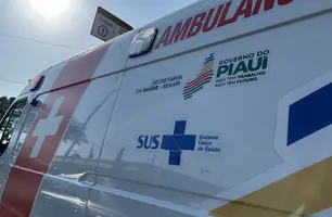 Ambulância (Foto: Maria Clara César/ Conecta Piauí)