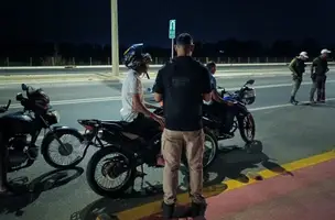 Blitzen recuperam nove motocicletas e conduzem cinco por embriaguez em Teresina (Foto: Reprodução)