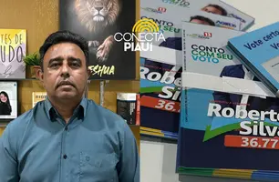 Candidato a vereador Roberto Silva (AGIR) - Eduardo Amorim/Conecta Piauí (Foto: Conecta Piauí)