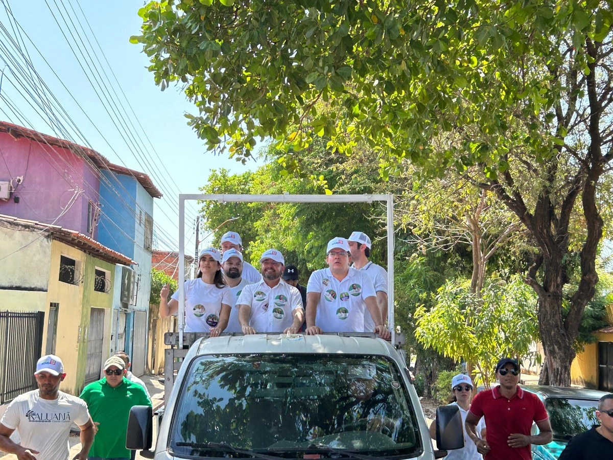 Carreata do candidato a prefeito Fábio Novo