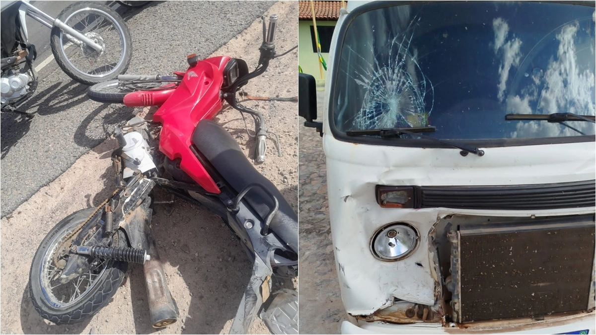 Carro atropela mulher em moto na cidade de Fronteiras