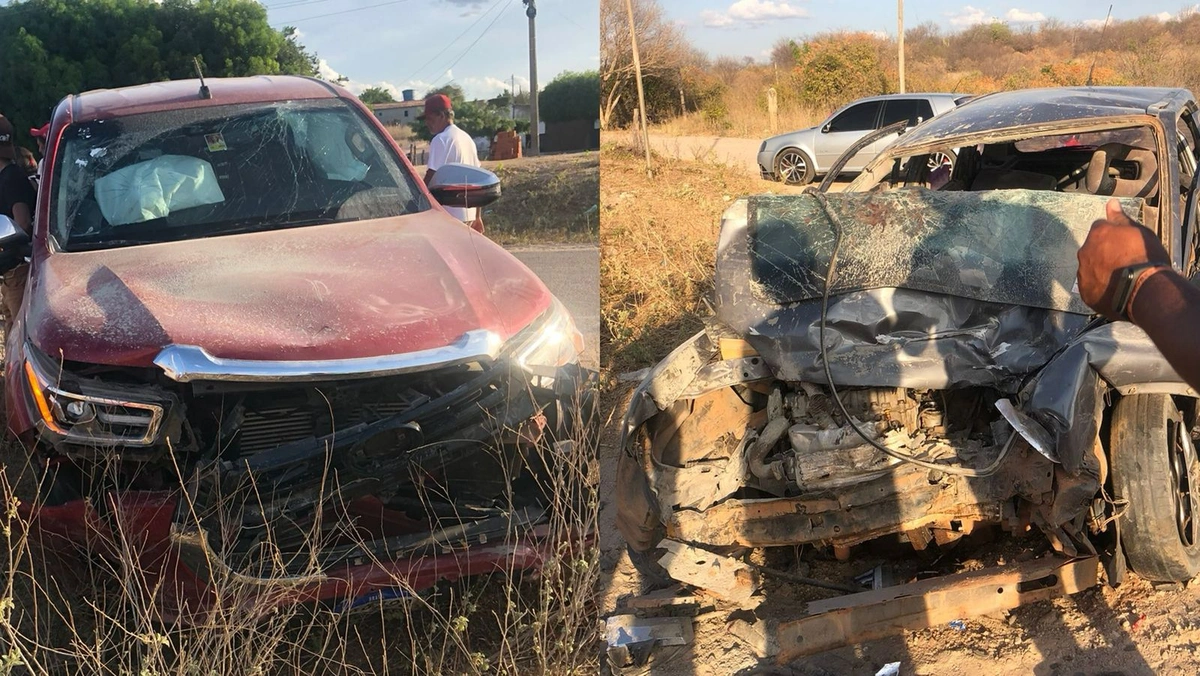 Colisão envolvendo dois carros deixa candidato a prefeito ferido no Sul do Piauí