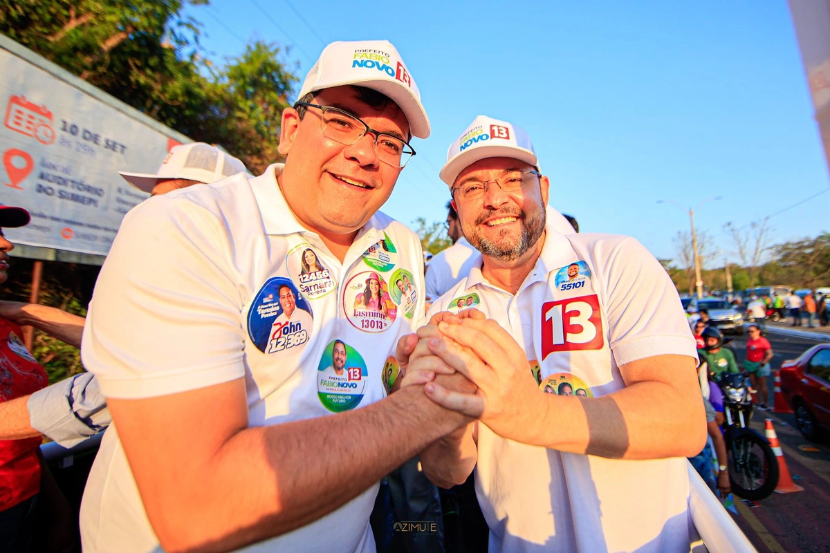 Com governador Rafael e Fábio Novo, carreata do 13 percorre a zona Norte de Teresina