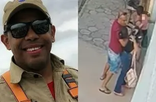 Corpo de Bombeiros do Piauí decide tomar arma de sargento agressor de jornalista (Foto: Reprodução)