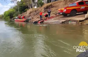 Corpo de homem é encontrado apenas com sunga no Rio Parnaíba, zona Sul de Teresina (Foto: Conecta Piauí)