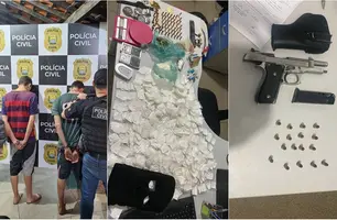 'Currincha' é preso suspeito de vários homicídios em Castelo do Piauí (Foto: Reprodução)